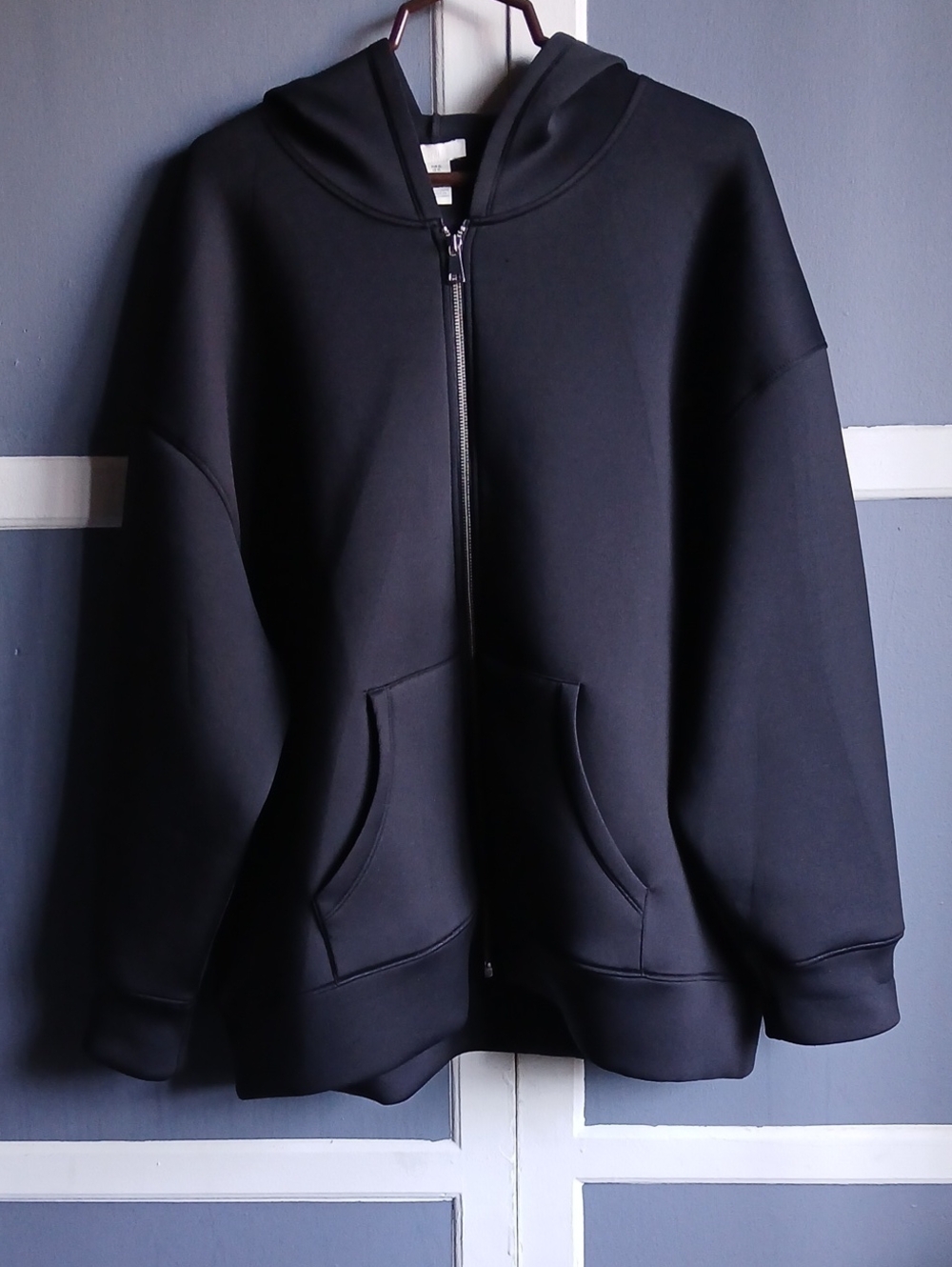 H&M Black Zip Hoodie Jacket